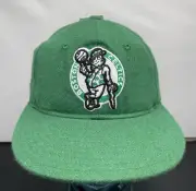 Mitchell & Ness Rare Vintage OG Wool Green Black Hat Cap NBA Boston Celtics NEW