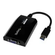 StarTech Connect a VGA monitor or projector through USB 3.0, for an external multi-monitor solution at resolutions up to 1920x1200 USB32VGAPRO