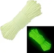 Glow in The Dark Zesty 21 Strand 550 Luminous Paracord Parachute Rope Cord