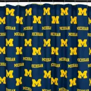 College Covers Everything Comfy 72"W x 70"L (Pack of 1), Michigan Wolverines