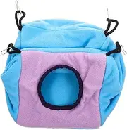 Happyyami Comfortable Pet Hammock for Animals Winter Bed for Hamsters Guinea Pigs Chinchillas Ferrets Safe Breathable Easy to Install Wear Resistant Design
