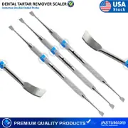 3Pcs Dental Tartar Remover Scalers Teeth Scraper Calculus Plaque Removal Tool CE
