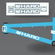 Haro Bikes BMX Frame Decal Set