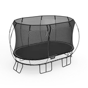 Large Oval 2.4m x 4m Springless Trampoline by Springfree®
