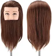 Mannequin Doll Male Men Training Head Styling + Free Clamp By Youngly