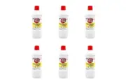 6x White King Multi Purpose Power Kitchen Bathroom Gel Cleaner 1L Lemon Scent
