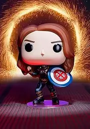 Funko PoP! What If - Captain Carter Fighting Pose Viynl Figure, 10 cm Height