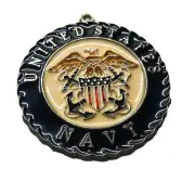 United States Navy - Metal and Plastic Sun Light Catcher Ornament - 3.75 Inches