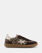 Meline Elk/Leopard Womens Sneakers 36