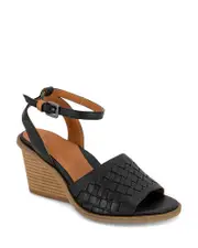 Gentle Souls by Kenneth Cole Women's Nadia Ankle Strap Wedge Sandals