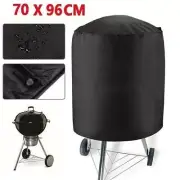 Round Grill Cover BBQ Grill Cover Gas Grill Smoker Protective Cover for Weber