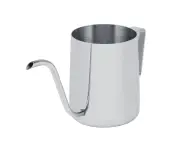 350ml Stainless Steel Gooseneck Narrow Spout Coffee Drip Pot Kettle Teapot(Silver)
