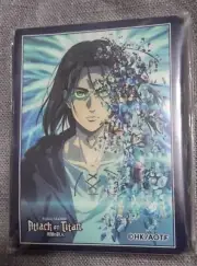 Weiss Schwarz Attack on Titan Final Season Card Sleeves Eren Yeager