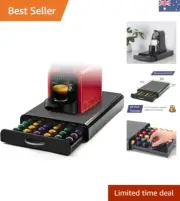 Space-Saving Drawer for 60 Nespresso Coffee Pods - Stylish Organisation Solution