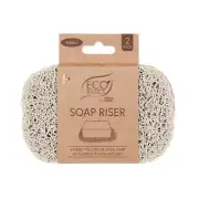 NEW WHITE MAGIC ECO BASICS SOAP RISER MAT PACK OF 2 Pebble Colour