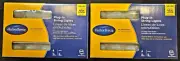 Harbor Breeze 13' Black String Light 10 White Incandescent Globe Bulbs 2 Pack