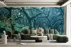 3D Forest Landscape Wallpaper Wall Murals Removable Wallpaper 157