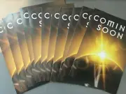 Lot 12 New "Coming Soon" Bookmarks Leaflets Gospel Christian Bible Tracts