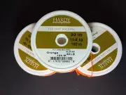 HARDY Backing 30lb 109 yards (orange) Spool for ALL Fly Fishing Reels & Fly Line