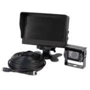 ECCO K7000B Backup Camera; GEMINEYE �; Front/ Rear Mount; 7 Inch LCD Color Monit