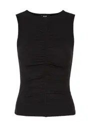 Paige Sidonia Ruched Jersey Tank - Black - M (UK12 / M) M (UK12 / M)