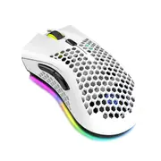 2.4g Wireless Gaming Mouse Rechargeable Mouse White
