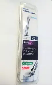 Philips Sonicare Airfloss Pro Replacement Nozzles HX8032/64 for Philips HX8331