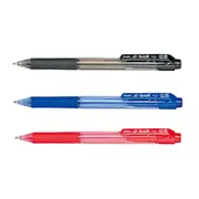 Pentel E-Ball Retractable Ballpoint Pen (Box of 12) - Blue