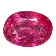 0.95 Ct. Lustrous Royal Red Unheated Ruby Gem WITH GLC CERTIFY