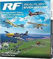 RealFlight Evolution RC Flight Simulator Software Only RFL2001 Air/Heli Simulators Compatible with VR headsets Online Multiplayer Options