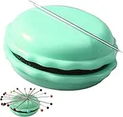 Needle Magnet,Macaron Shape Needle Holder | Needlework Accessories, Magnetic Needle Keeper for Embroidery Sewing Needle Puchen