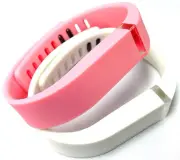 2 Small Combo Light Candy PINK, WHITE for FitBit FLEX Wristband/Bracelet