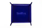 FanRoll by Metallic Dice Games, Black Light Dice Tray, Shadowlight Tray
