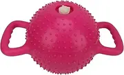 Water Kettlebell,PVC Adjustable Massage Kettlebell with Dual Handle for Hip Lifting Exercise Red