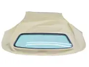 Fits: Audi A4/S4 2003-09 Soft Top W/Heated Glass window Light Tan German Canvas
