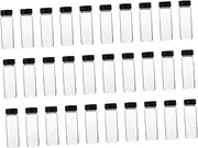 Anneome 30Pcs Transparent Reagent Bottles Sample Vials for Chemicals Solvents for Laboratories Schools Hospitals