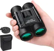 [Dranbol] 12X25 Mini Pocket Binoculars for Adults Kids, Small Compact Binoculars for Bird Watching, Opera Concert