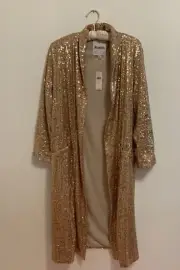 NWT BB Dakota Sequined Duster Jacket from Anthropologie size XS