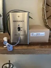 Cornell Bath Emergency Station E-114. String Station Anti-Microbial Call Light