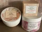 Victoria Secret Curl Define Scalp Treatment, Hydrating Face Cream, And Body Scub