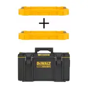 TOUGHSYSTEM 2.0 22 in. Shallow Tool Tray (2Pk) and TOUGHSYSTEM Large Tool Box
