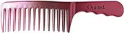 OUIDAD Ouidad Double Row Detangler, 1 Count (Pack of 1), Red Plastic Curl Detangling Comb for Women with Curly or Frizzy Hair