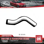 Gates Upper Radiator Hose for Mazda Rx-8 SE17 13B-MSP 1.3L From engine