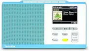 TechniSat DIGITRADIO KIRA 1, brightblue/White UKW/DAB+ Radio