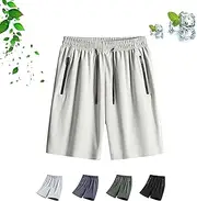 [NPSMOPC] Iced Active Shorts for Women, Puliam Ice Shorts, Unisex Ice Silk Quick Drying Stretch Shorts