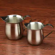 Stainless Steel Milk Can Coffee Cup Small Container Frothing Pitcher