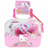在飛比找樂天市場購物網優惠-小禮堂 Hello Kitty 吹風機玩具組 附手提盒 梳妝