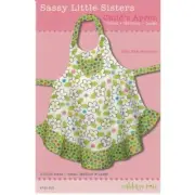 Sassy Little Sister Children's Apron, Cabbage Rose