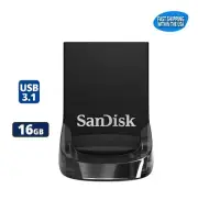 Sandisk Ultra Fit 16GB USB 3.0 / 3.1 Flash Drive Thumb Drive Pen Drive