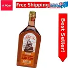 Compact 355ml Pinaud Bay Rum Aftershave - Soothes Razor Burn & Refreshes